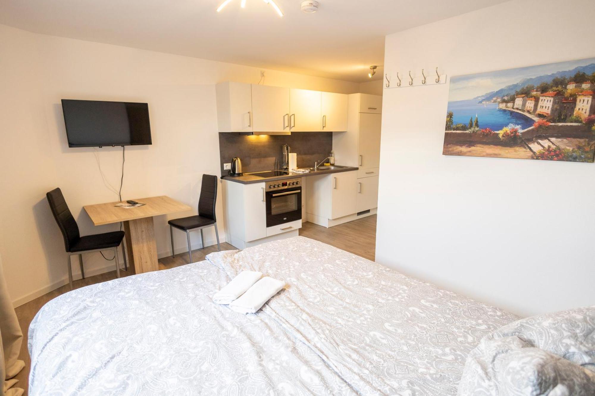 City Appartement Kueche,Bad, Parken Im Zentrum Von Равенсбург Екстериор снимка